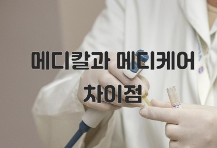 메디칼과 메디케어 차이점 알아보자